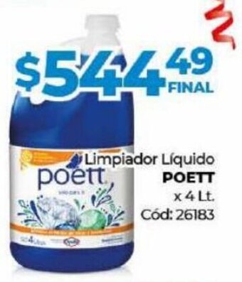 Diarco Limpiador Líquido Poett oferta
