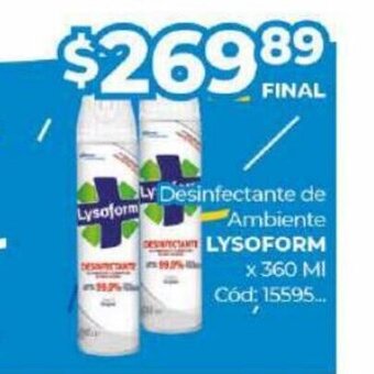 Diarco Desinfectante de Ambiente Lysoform oferta