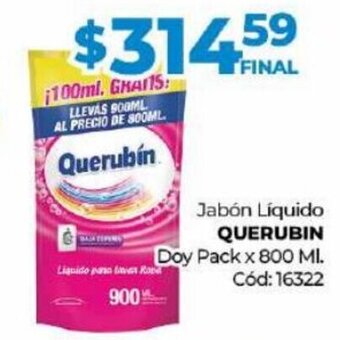 Diarco Jabón Líquido Querubin oferta
