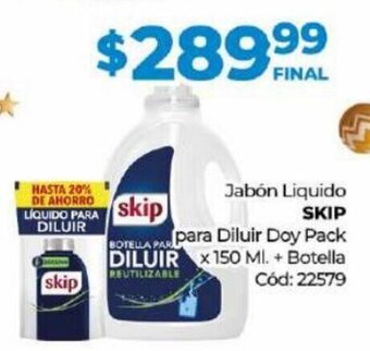 Diarco Jabón Líquido Skip oferta