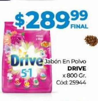 Diarco Jabón En Polvo Drive oferta