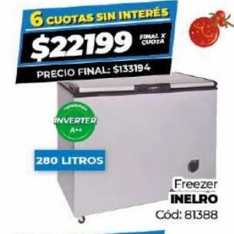 Diarco Freezer Inelro oferta