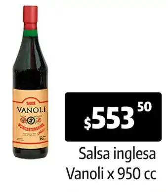 Salsa Inglesa Vanoli x 950cc