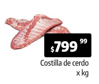 Autoservicio Capo Costilla de Cerdo x Kg oferta