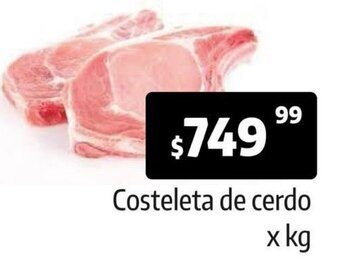 Autoservicio Capo Costeleta de Cerdo x Kg oferta