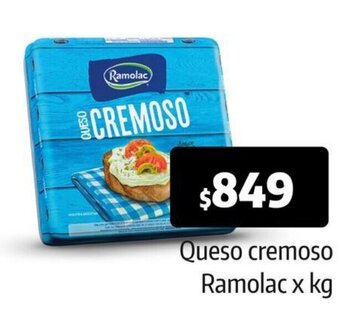 Autoservicio Capo Queso Cremoso Ramolac x Kg oferta
