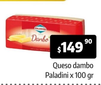 Autoservicio Capo Queso Dambo Paladini x 100gr oferta
