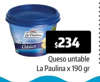 Autoservicio Capo Queso Untable La Paulina x 190gr oferta