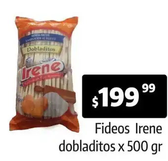 Autoservicio Capo Fideos Irene Dobladitos x 500gr oferta
