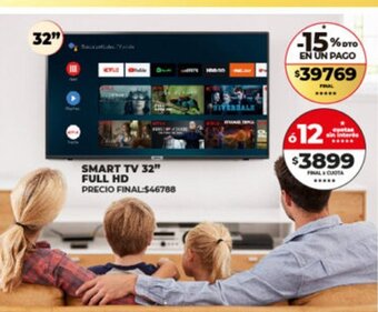 Supermayorista Vital Smart Tv 32" Full HD oferta