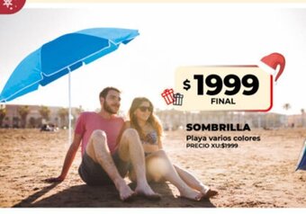 Supermayorista Vital Sombrilla Playa Varios Colores oferta