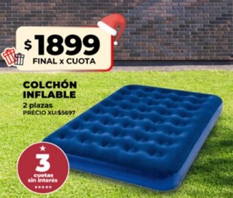 Supermayorista Vital Colchón Inflable 2 Plazas oferta
