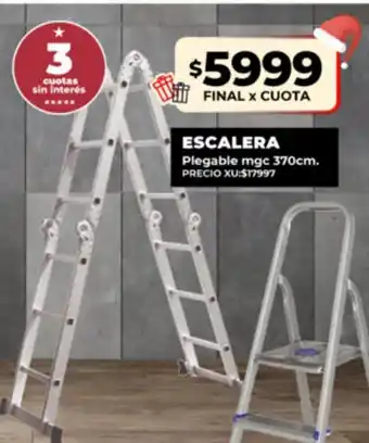 Supermayorista Vital Escalera Plegable mgc 370cm oferta