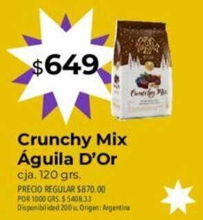 Supermercados Vea Crunchy Mix Águila D'Or oferta
