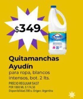 Supermercados Vea Quitamanchas Ayudín oferta