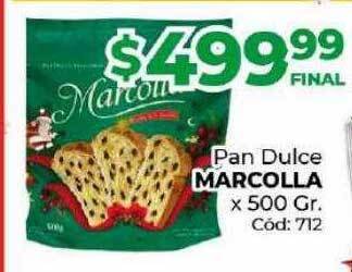 Diarco Pan dulce marcolla oferta