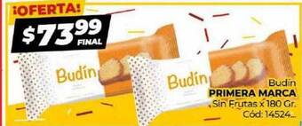 Diarco Budin primera marca sin frutas oferta
