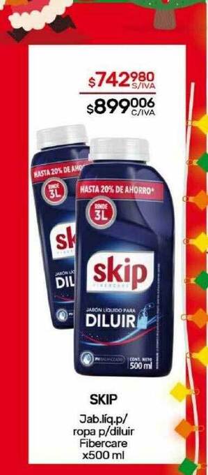 Nini Mayorista Skip jab liq p ropa p diluir fibercare oferta
