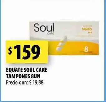 Punto Mayorista Equate soul care tampones 8 oferta