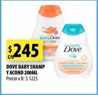 Punto Mayorista Dove baby shamp y acond 200ml oferta
