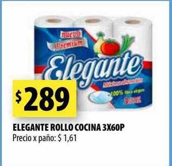 Punto Mayorista Elegante rollo cocina 3x60p oferta