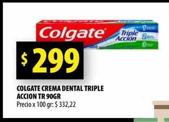 Punto Mayorista Colgate crema dental triple accion tr oferta