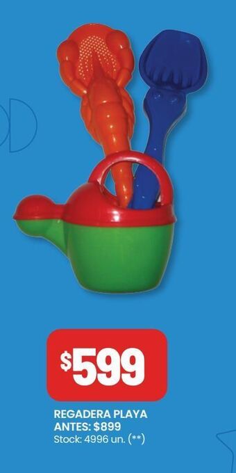 Changomas Regadera playa oferta