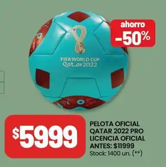 Changomas Pelota oficial qatar 2022 oferta