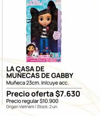 La casa de las muñecas de gabby 23cm
