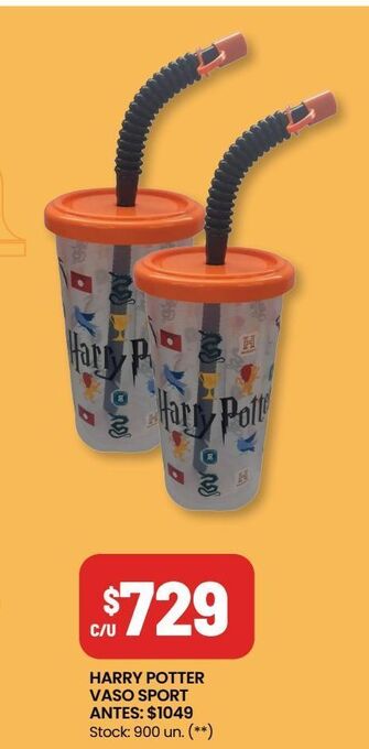 Changomas Vaso sport harry potter oferta