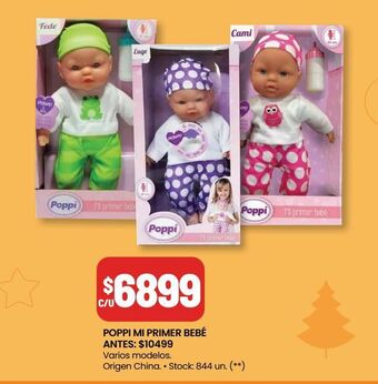 Changomas Poppi mi primer bebé oferta