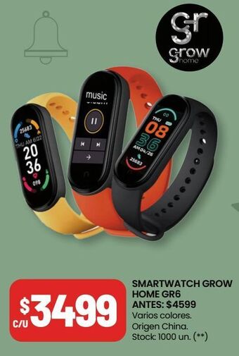 Changomas Smartwatch grow home oferta