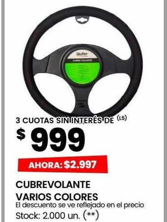 Changomas Cubrevolante varios colores oferta