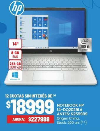 Changomas Notebook hp oferta