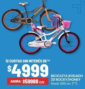 Changomas Bicicleta rodado 20 oferta