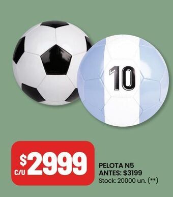 Changomas Pelota n5 oferta