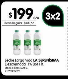 Jumbo Leche la serenísima oferta