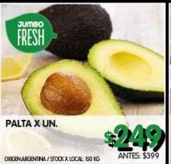 Jumbo Palta x un oferta