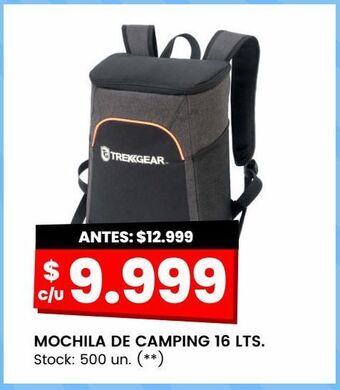 Changomas Mochila de camping 16 lts oferta