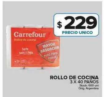 Carrefour Maxi Rollo de cocina 3 x 4 pans oferta