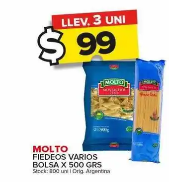 Carrefour Maxi Molto fiedeos varios bolsa oferta