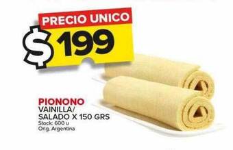 Carrefour Maxi Pionono vainilla-salado oferta