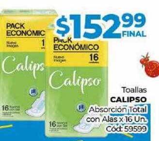 Diarco Toallas calipso absorción total con alas oferta
