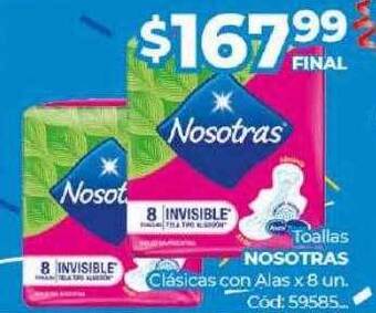 Diarco Toallas nosotras clásicas con alas oferta
