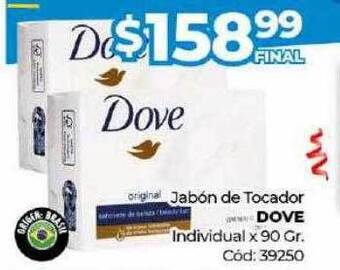 Diarco Jabón de tocador dove individual oferta