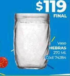 Diarco Vaso hebras oferta