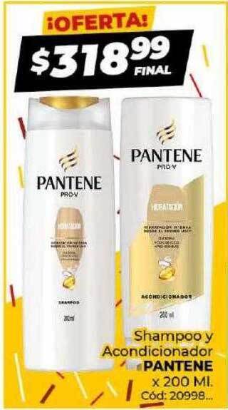 Diarco Shampoo y acondicionador pantene oferta