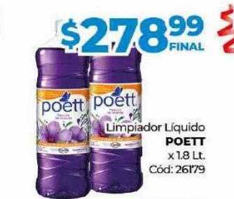 Diarco Limpiador liquido poett oferta