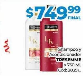 Diarco Shampoo y acondicionador tresemme oferta