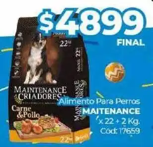 Diarco Alimento para perros maitenance oferta